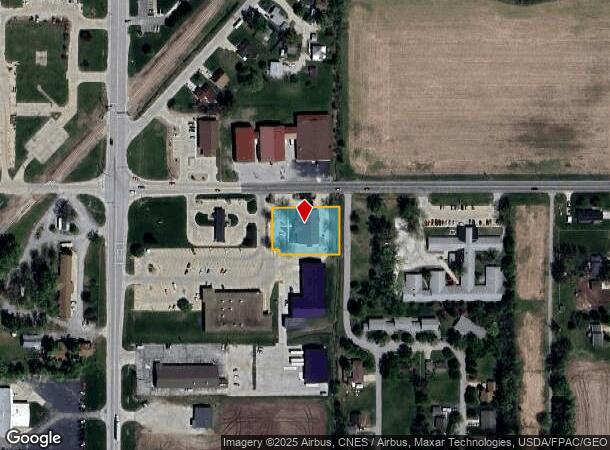 1208 W Nishna Rd, Shenandoah, IA Parcel Map