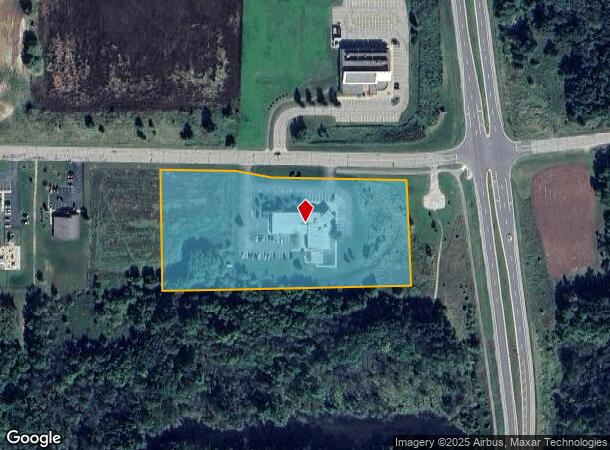  1990 Godfrey Dr, Waupaca, WI Parcel Map