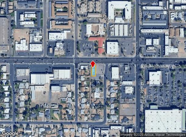  3517 E Thomas Rd, Phoenix, AZ Parcel Map