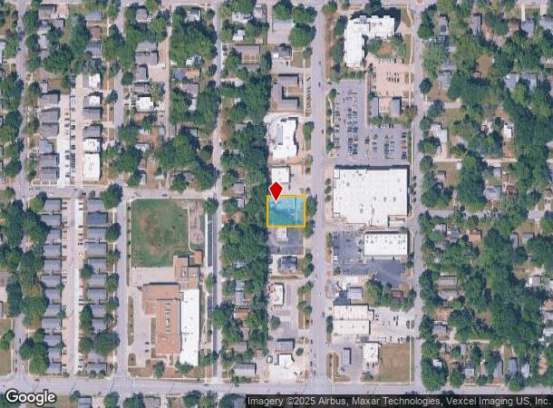  1801 Massachusetts St, Lawrence, KS Parcel Map