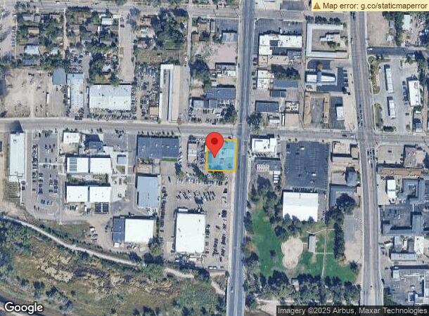  1102 S Tejon St, Colorado Springs, CO Parcel Map