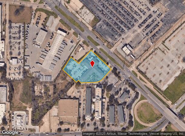  6825 Harry Hines Blvd, Dallas, TX Parcel Map