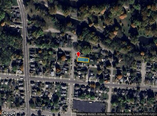 366 N Isabella St, Springfield, OH Parcel Map