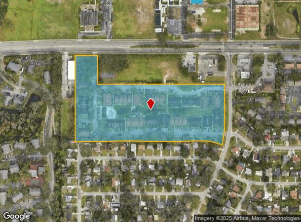  9101 Avenue Club Dr, Temple Terrace, FL Parcel Map