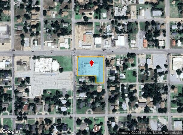 2417 Wilbarger St, Vernon, TX Parcel Map
