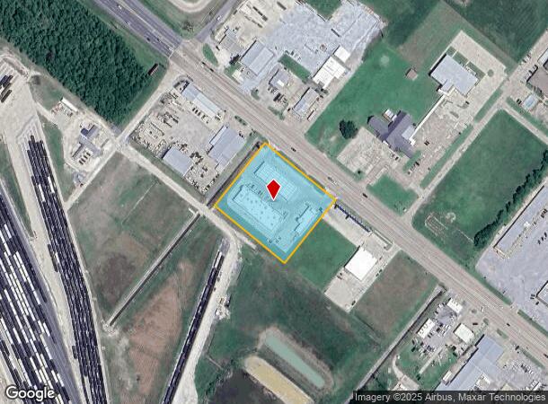 5325 N Twin City Hwy, Port Arthur, TX Parcel Map