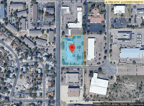 805 N Murray Blvd, Colorado Springs, CO Parcel Map