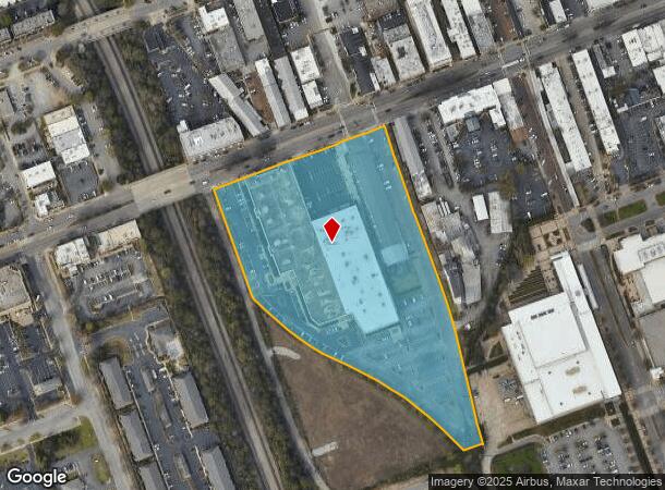  800 Gervais St, Columbia, SC Parcel Map