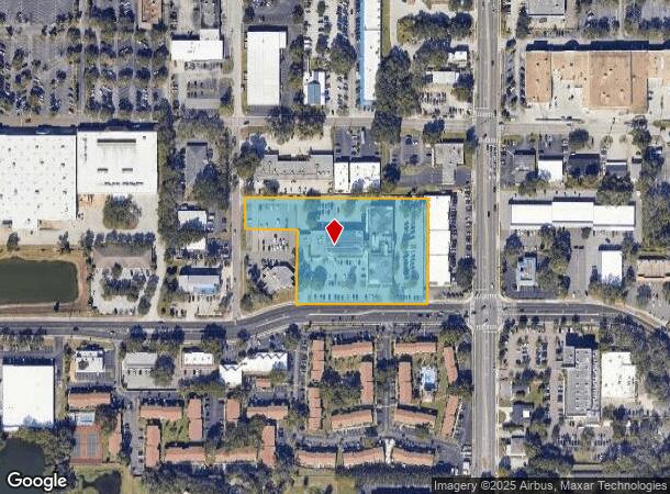 710 Oakfield Dr, Brandon, FL Parcel Map
