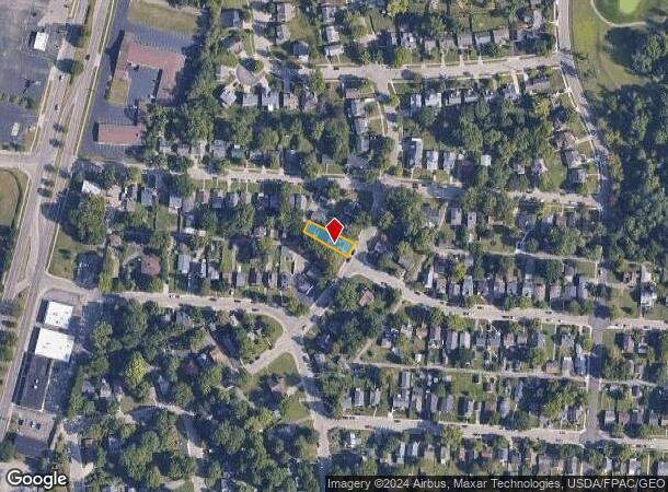  2833 Crescent Blvd, Dayton, OH Parcel Map