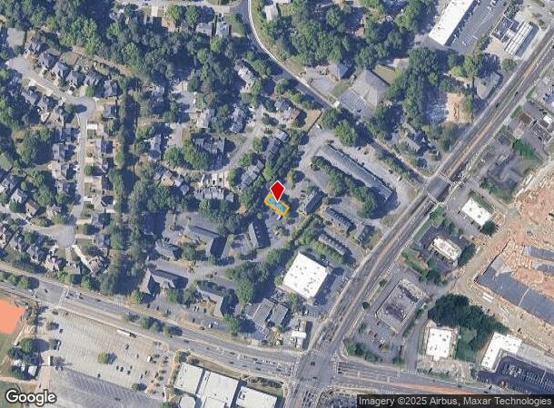  2621 Sandy Plains Rd, Marietta, GA Parcel Map