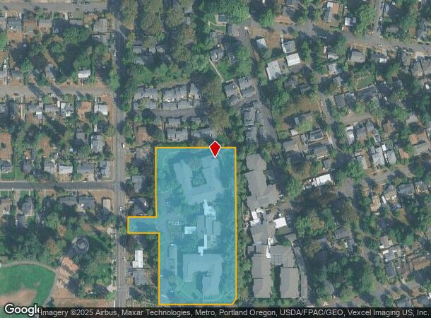  5450 Sw Erickson Ave, Beaverton, OR Parcel Map
