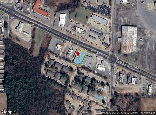 1355 Dave Ward Dr, Conway, AR Parcel Map
