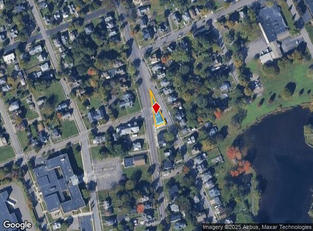  1138 Lake St, Elmira, NY Parcel Map