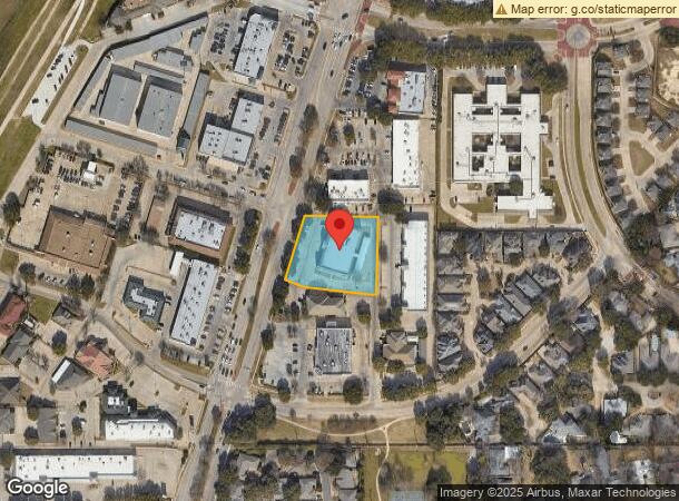  2813 S Hulen St, Fort Worth, TX Parcel Map