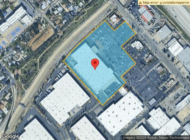  12960 Foothill Blvd, Sylmar, CA Parcel Map