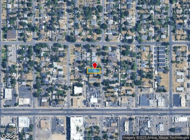1555 Tamarac St, Denver, CO Parcel Map
