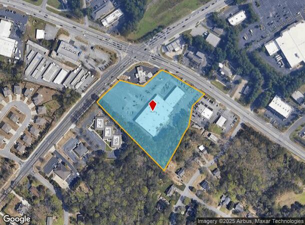 4100 Five Forks Trickum Rd Sw, Lilburn, GA Parcel Map