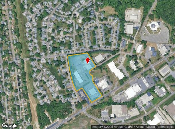  134 Dulong Cir, Chicopee, MA Parcel Map