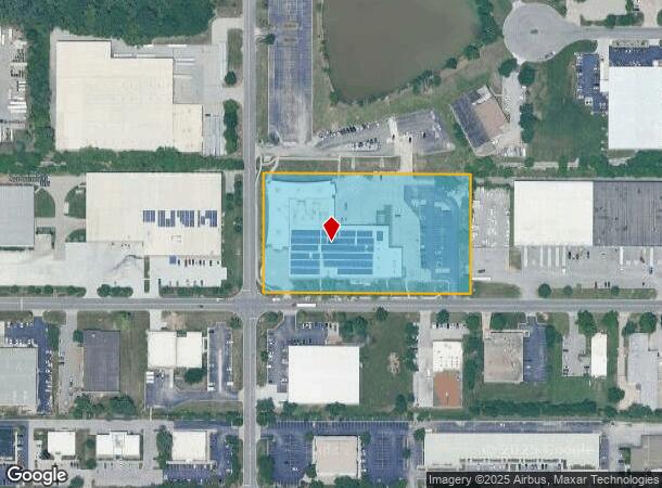  10951 Lakeview Ave, Lenexa, KS Parcel Map