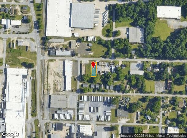  204 Amhurst Ave, High Point, NC Parcel Map