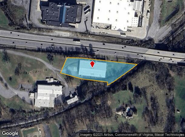 550 Walling Rd, Bristol, VA Parcel Map