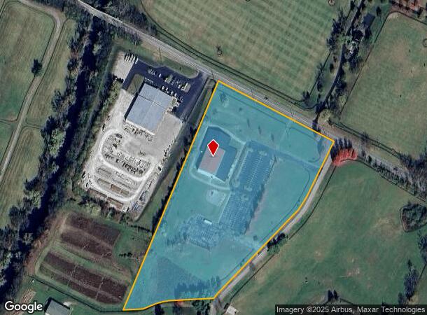  2911 Leestown Rd, Midway, KY Parcel Map