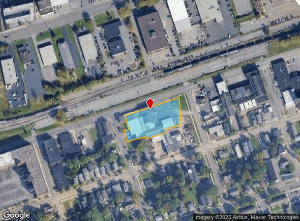  713 W Fayette St, Syracuse, NY Parcel Map