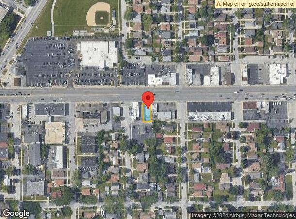  5763 W 95Th St, Oak Lawn, IL Parcel Map