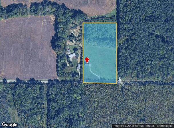  10576 Ditney Hill Rd, Elberfeld, IN Parcel Map