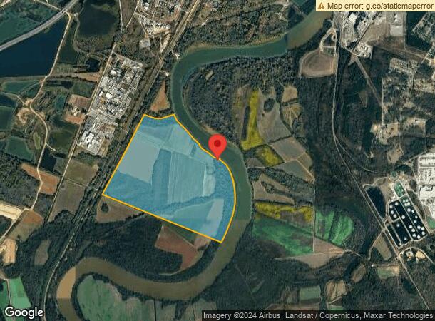  1614 Levee Rd, Augusta, GA Parcel Map