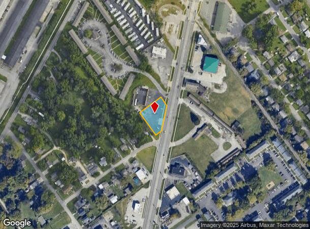  1537 E 10Th St, Jeffersonville, IN Parcel Map