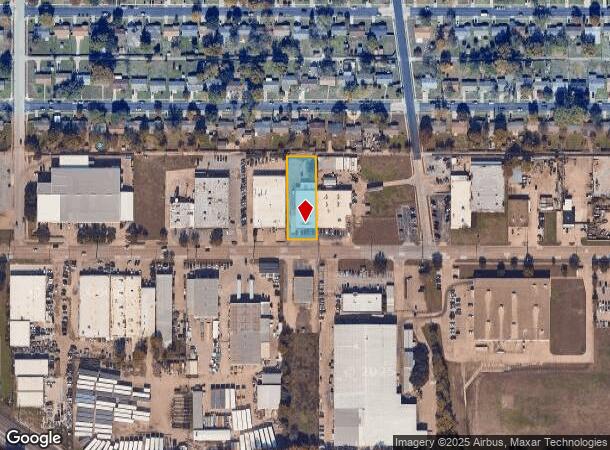  929 E Walnut St, Garland, TX Parcel Map