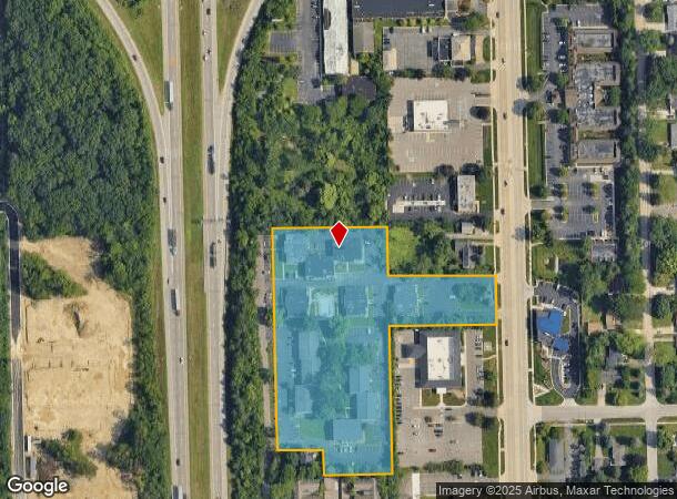 2572 Carpenter Rd, Ann Arbor, MI Parcel Map