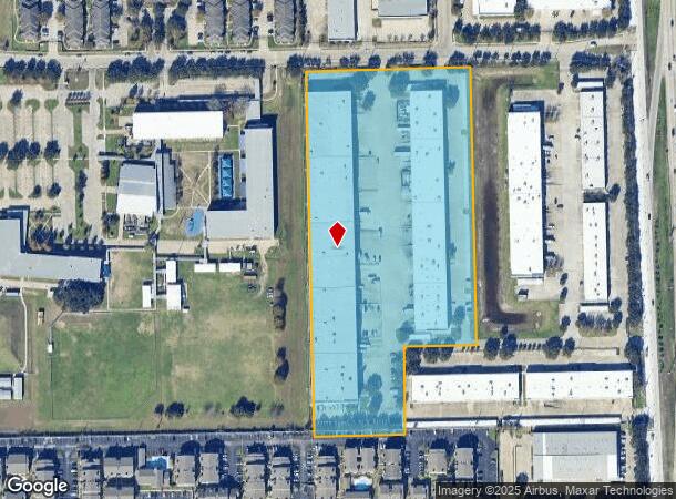  10501 Kipp Way Dr, Houston, TX Parcel Map