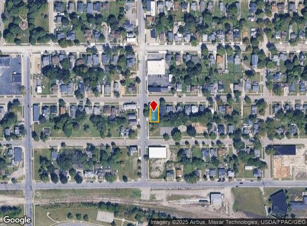 301 S Tecumseh St, Adrian, MI Parcel Map