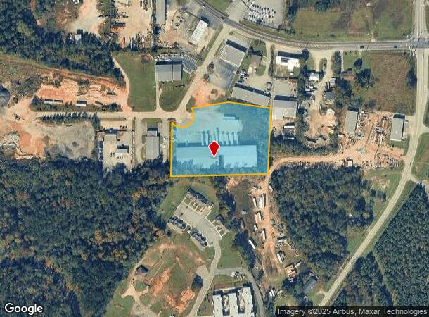  110 Columbus West Dr, Macon, GA Parcel Map