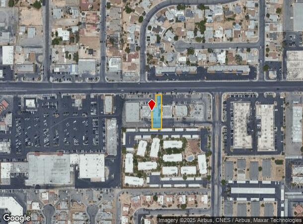  4661 Spring Mountain Rd, Las Vegas, NV Parcel Map