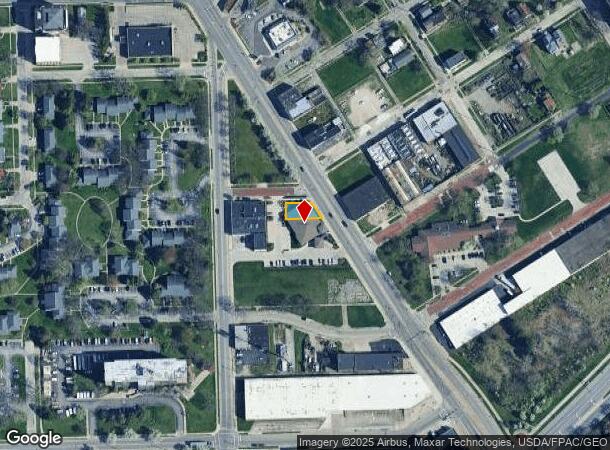  1313 Cherry St, Toledo, OH Parcel Map
