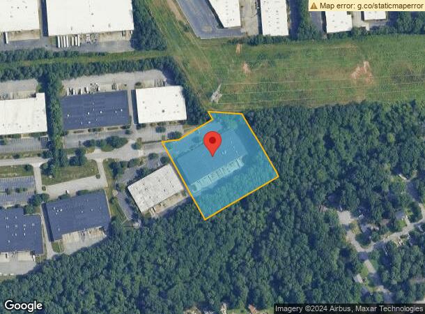  1256 Oakbrook Dr, Norcross, GA Parcel Map