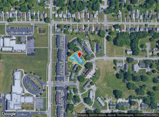  934 N Central Dr, Lorain, OH Parcel Map