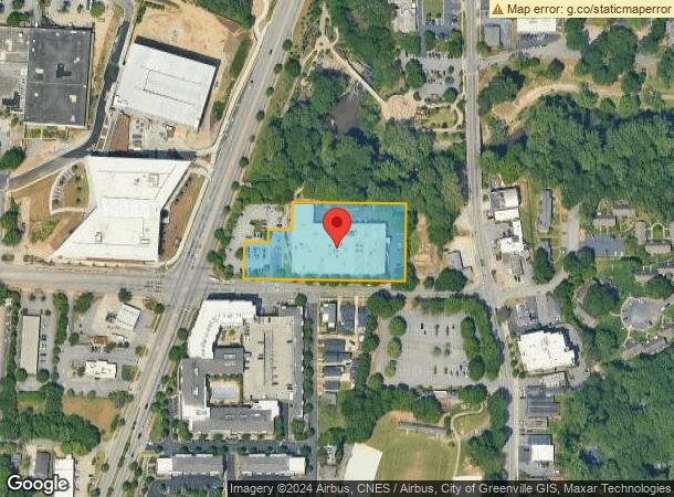  411 University Rdg, Greenville, SC Parcel Map