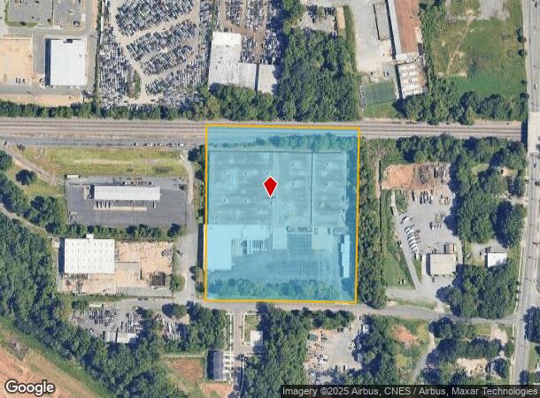  1700 Parker Dr, Charlotte, NC Parcel Map