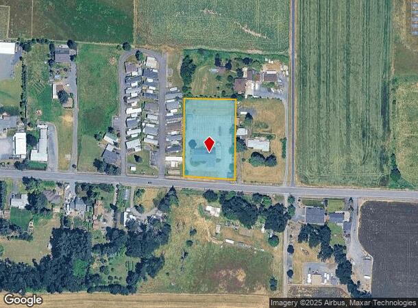 1726 Pine St, Silverton, OR Parcel Map