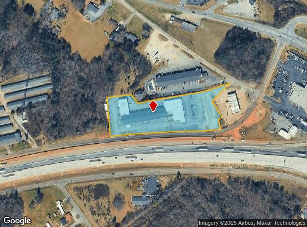 136 Peachoid Rd, Gaffney, SC Parcel Map