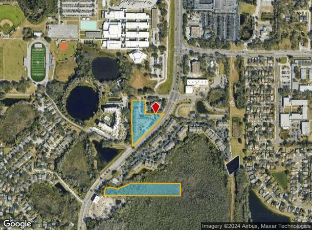  13810 Sheldon Rd, Tampa, FL Parcel Map