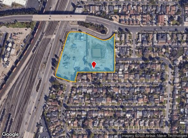 21718 S Alameda St, Long Beach, CA Parcel Map