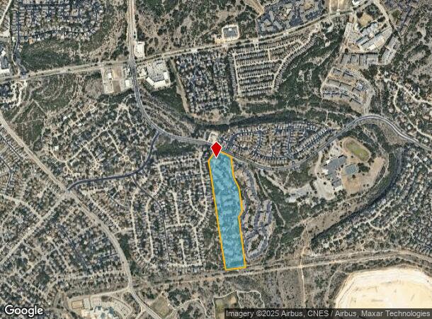 1202 Evans Rd, San Antonio, TX Parcel Map
