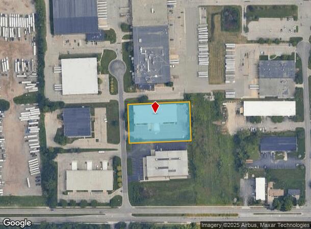  4324 Airlane Dr Se, Grand Rapids, MI Parcel Map