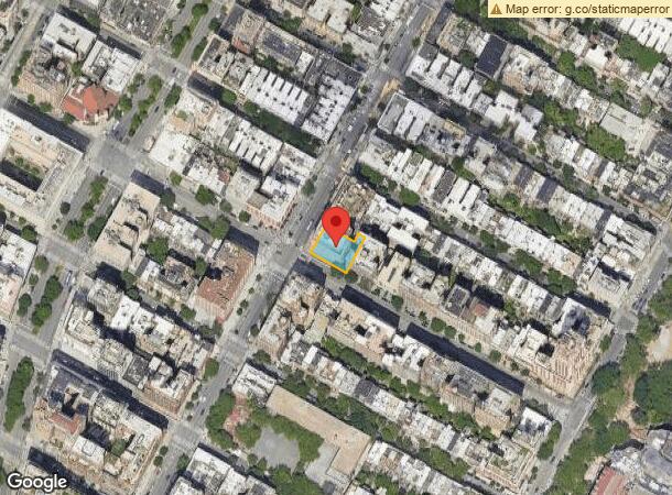  401 Amsterdam Ave, New York, NY Parcel Map